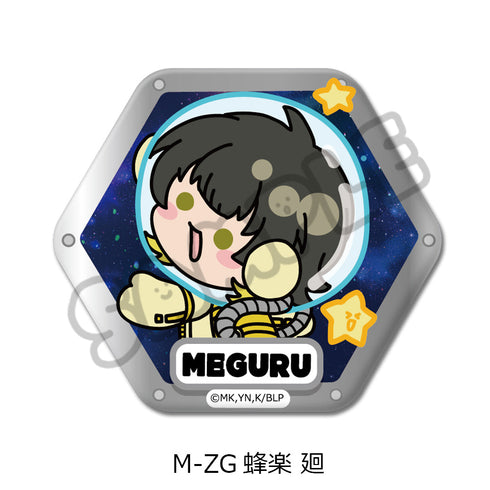 『ブルーロック』第7弾 六角形缶バッジ M-ZG 蜂楽廻